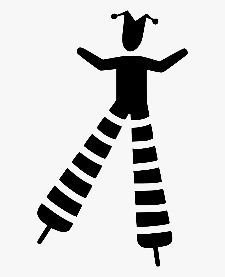 Computer Icons Circus Clown Stilts Clip Art - Stilt Walker Clip Art, HD Png Download