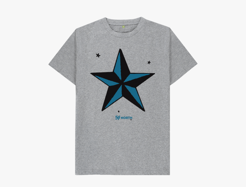 Traditional Nautical Star Tattoo, HD Png Download