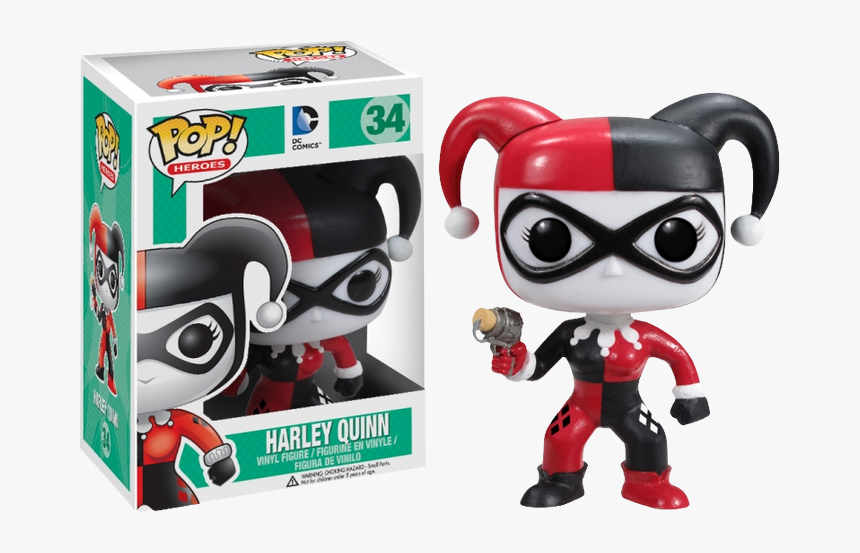 Harley Quinn Funko Pop Figure, HD Png Download