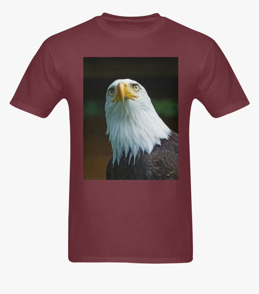 American Bald Eagle Head 001 10 Sunny Men S T- Shirt - T-shirt, HD Png Download