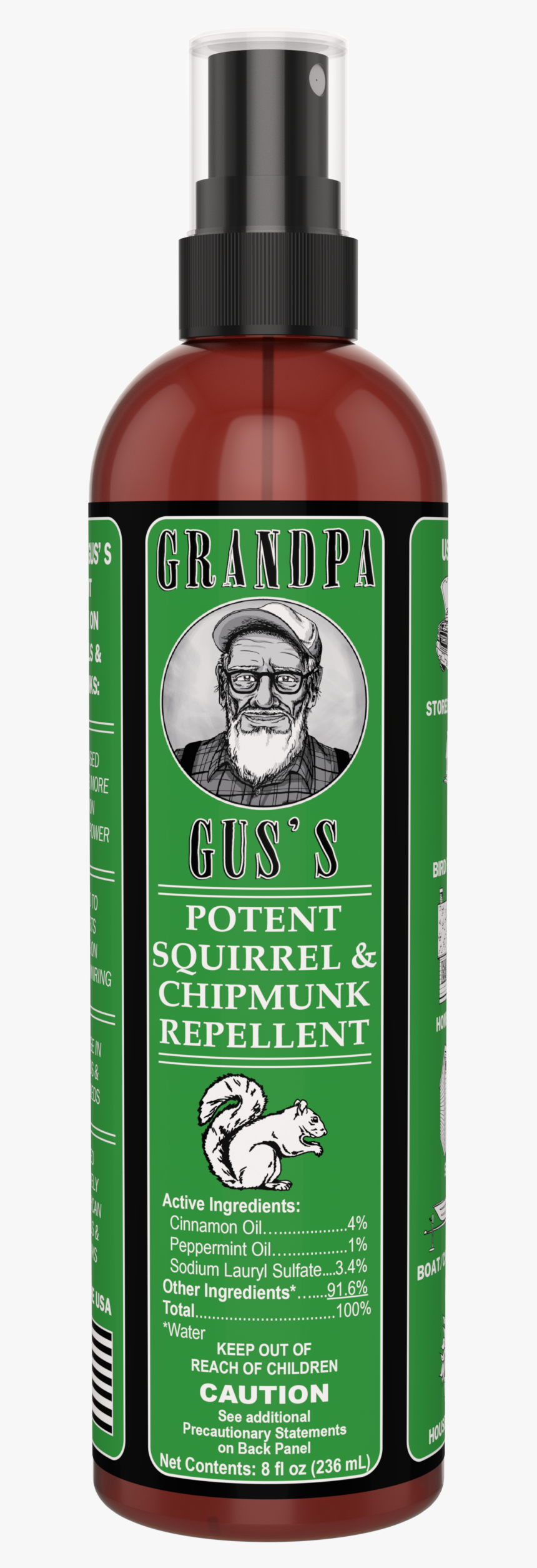 Squirrel & Chipmunk Repellent - Insect Repellent, HD Png Download