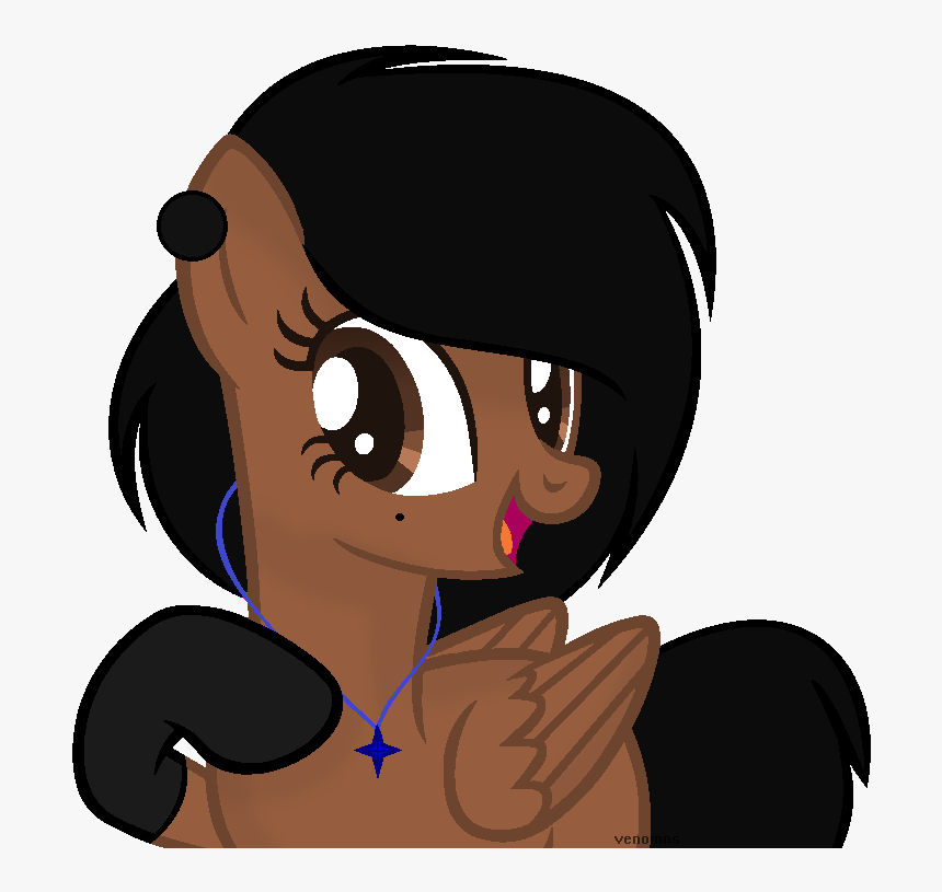 Venomns, Ear Piercing, Earring, Female, Jewelry, Mare, - Cartoon, HD Png Download