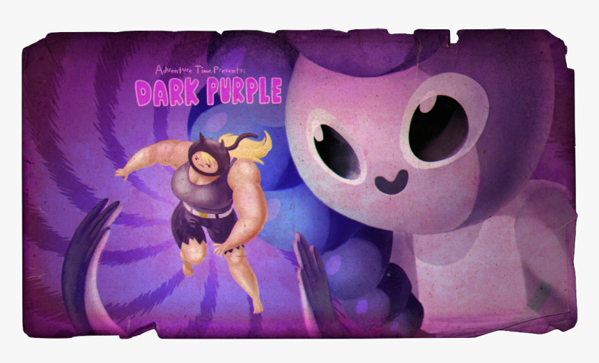 Adventure Time With Finn And Jake Wiki - Adventure Time Dark Purple, HD Png Download
