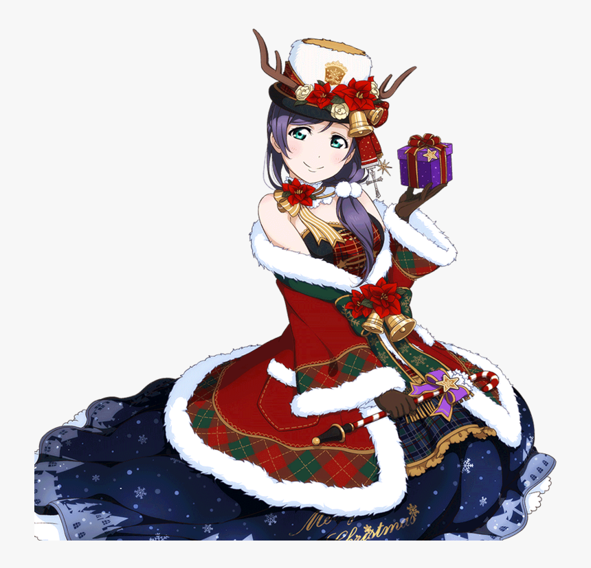 Transparent Nozomi Tojo Png - Love Live Nozomi Christmas, Png Download