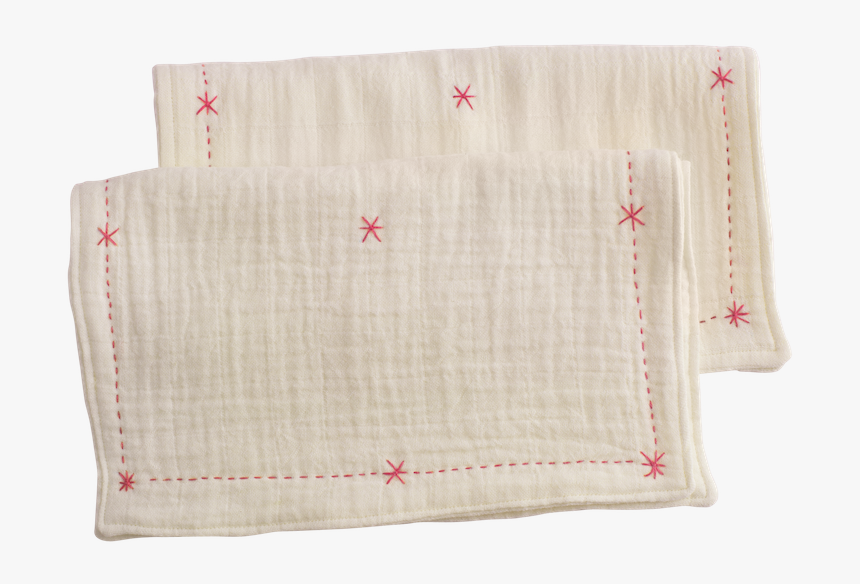 Organic Lovie Burp Cloth , Png Download - Stitch, Transparent Png