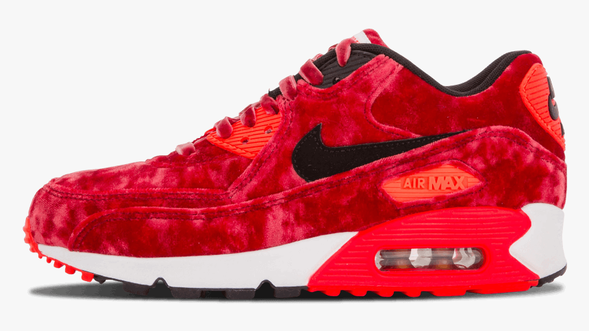 Red Black Air Max 90, HD Png Download