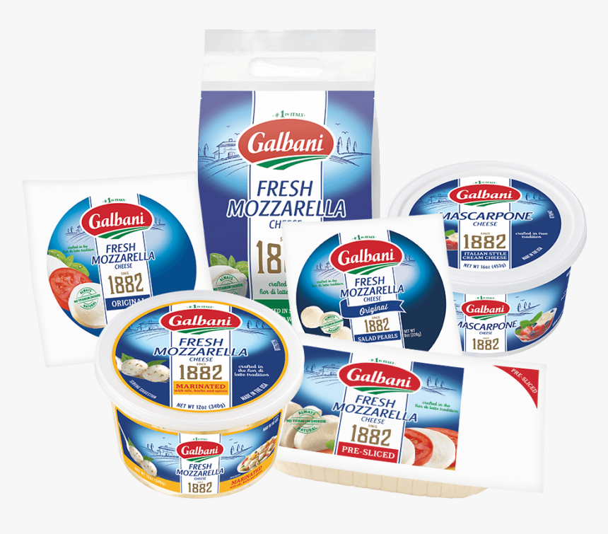 Fresh Mozzarella Pizza Seasoning Snacks - Galbani, HD Png Download