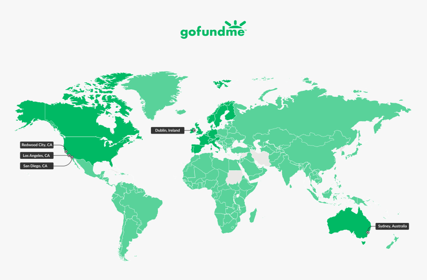 World Map With Countries Png, Transparent Png