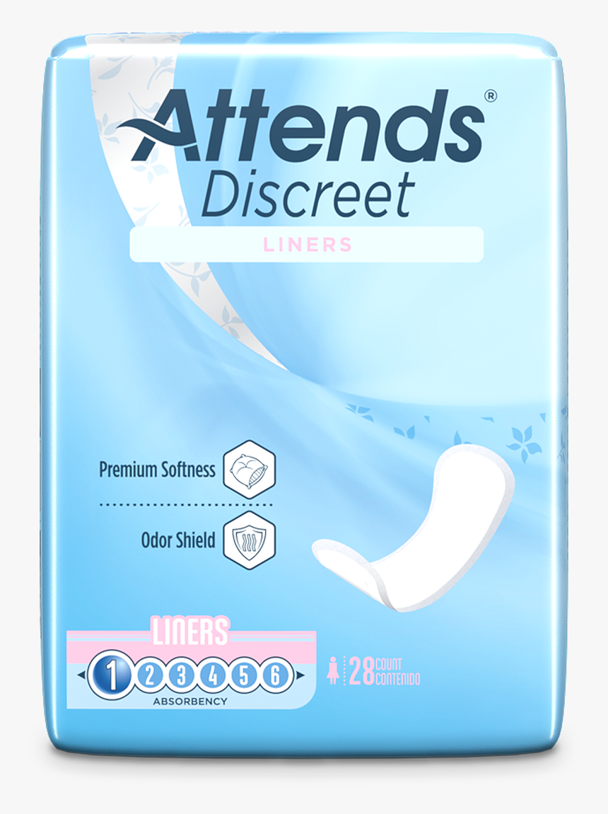 Attends Discreet Liners - Incontinence Aid, HD Png Download