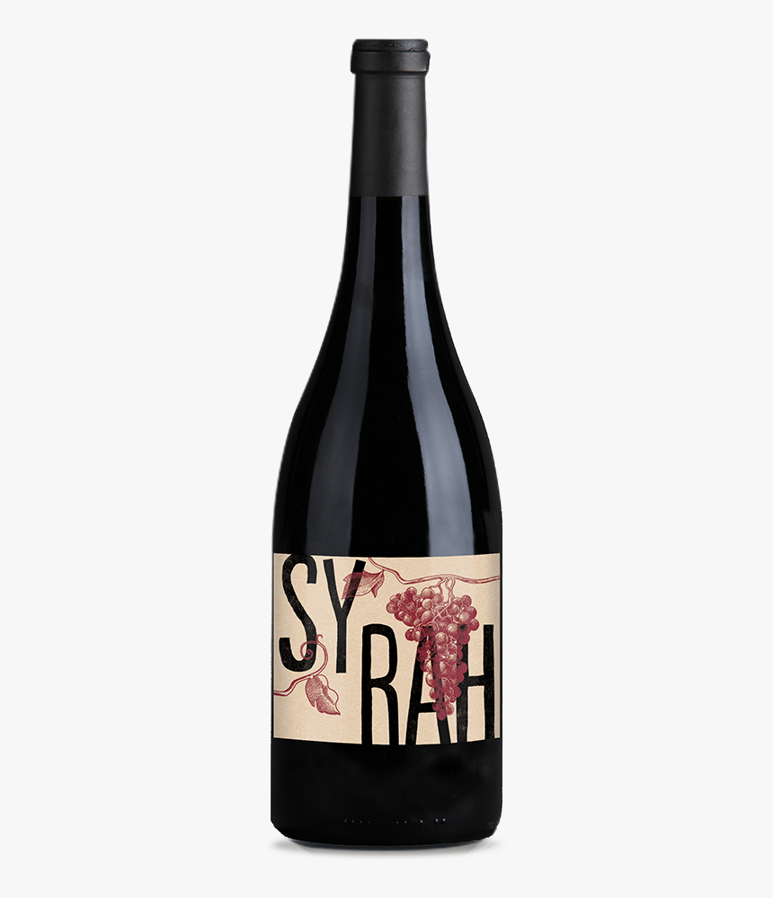 Syrah - Wine Bottle, HD Png Download