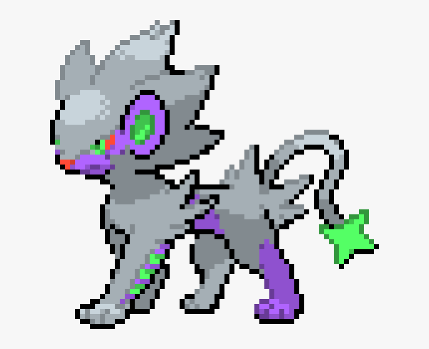 Shiny Luxray Sprite, HD Png Download