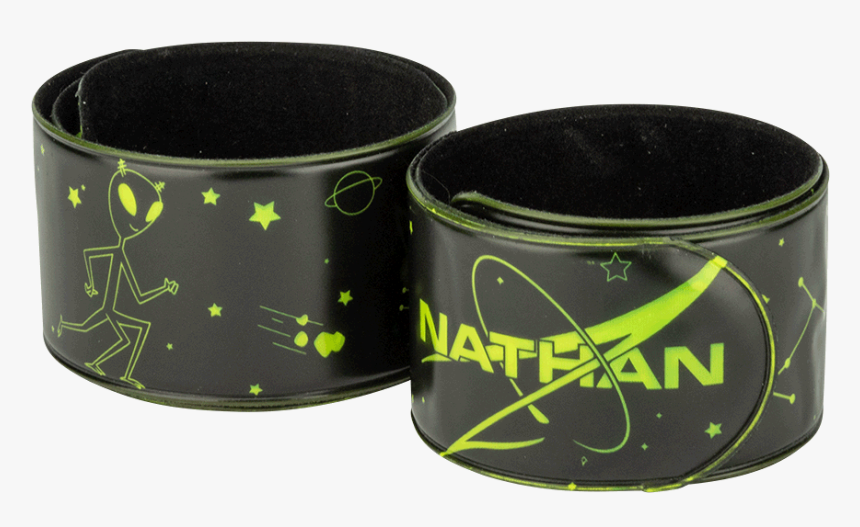 Nathan Yellow Reflective Slap Bracelet-band - Belt, HD Png Download