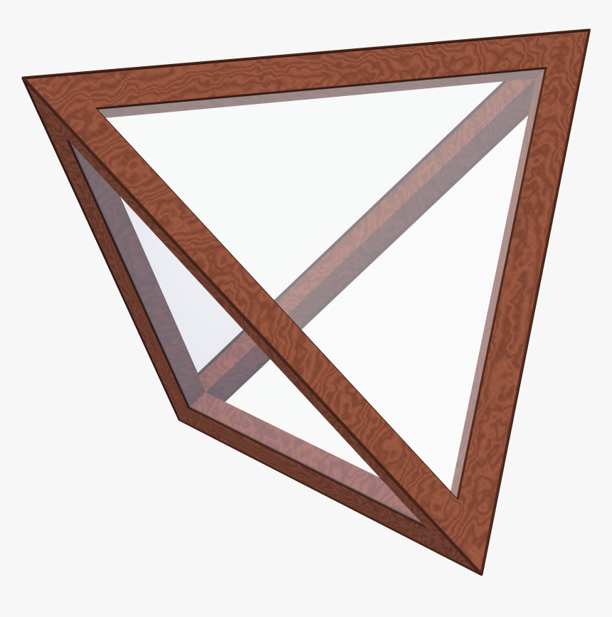 Polyhedron 4b, Davinci - Plywood, HD Png Download