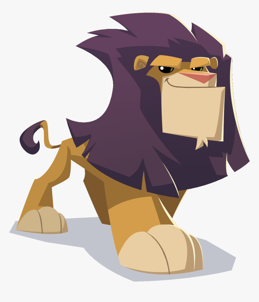 Renovated Art Lion - Animal Jam Lion, HD Png Download