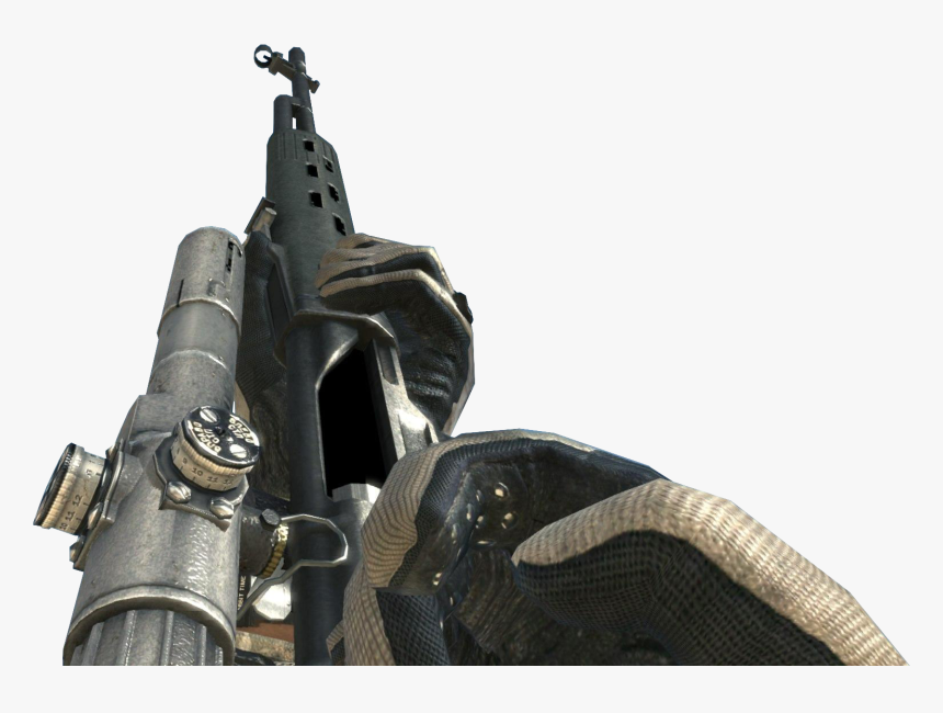 Mw3 Svd , Png Download - Assault Rifle, Transparent Png