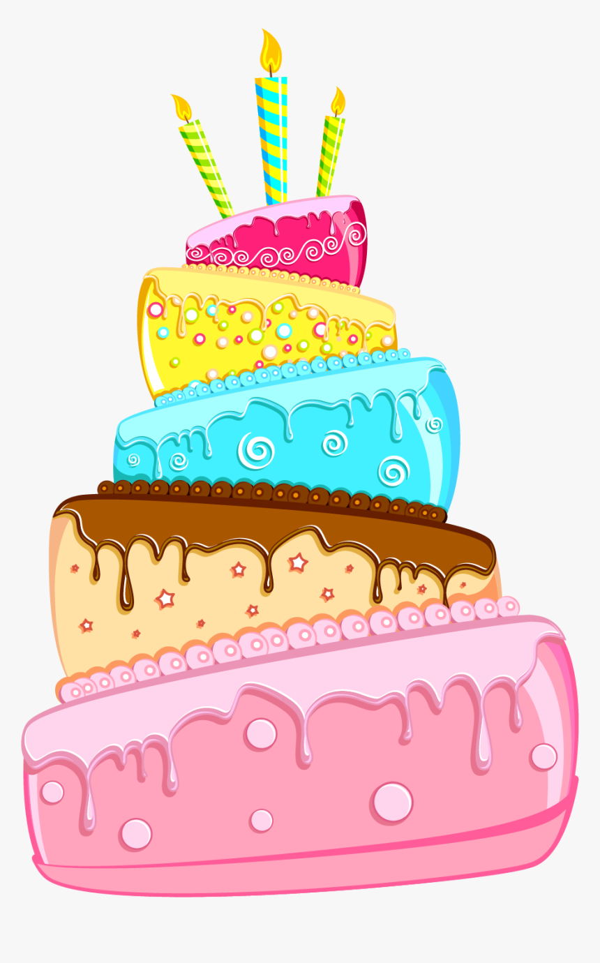 Birthday Cake Hd Sticker Png, Transparent Png , Transparent Png Image