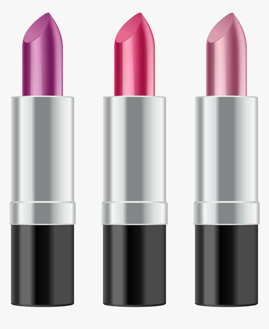 Lipstick Clipart Purple Lipstick - Transparent Background Lipsticks Clipart, HD Png Download