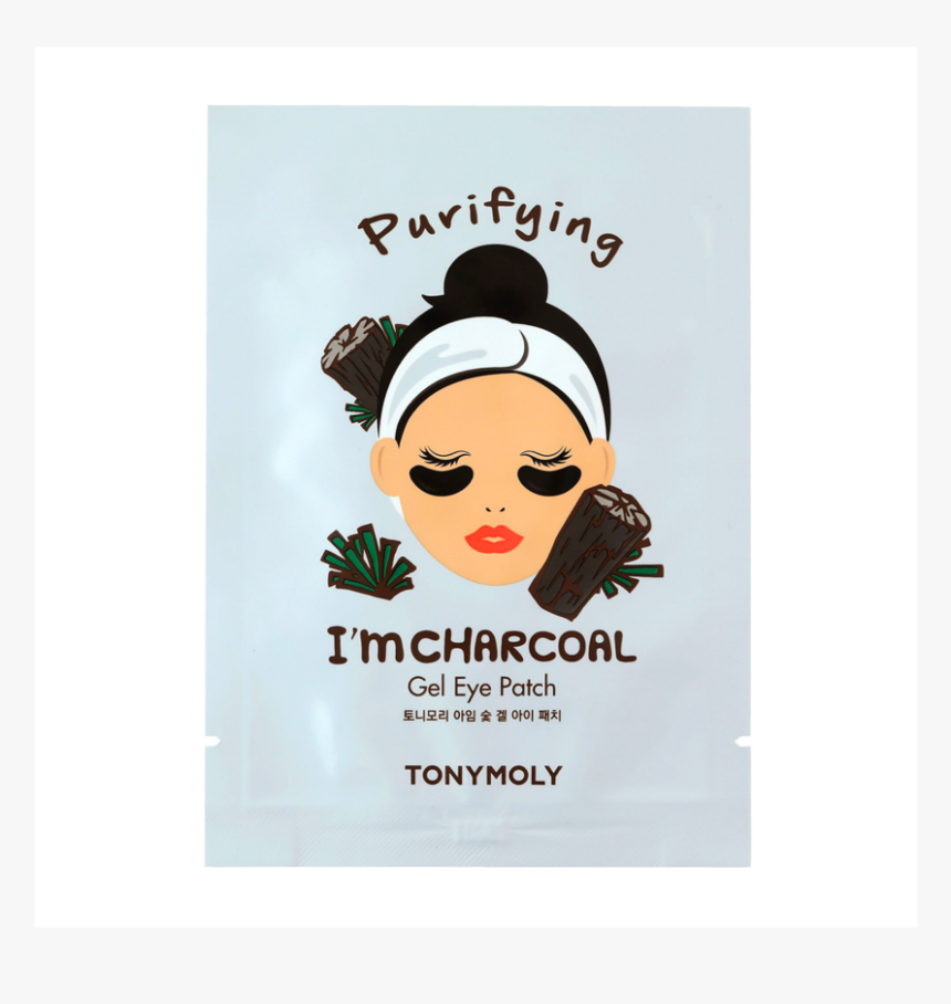 Im Charcoal Gel Eye Patch Tonymoly, HD Png Download