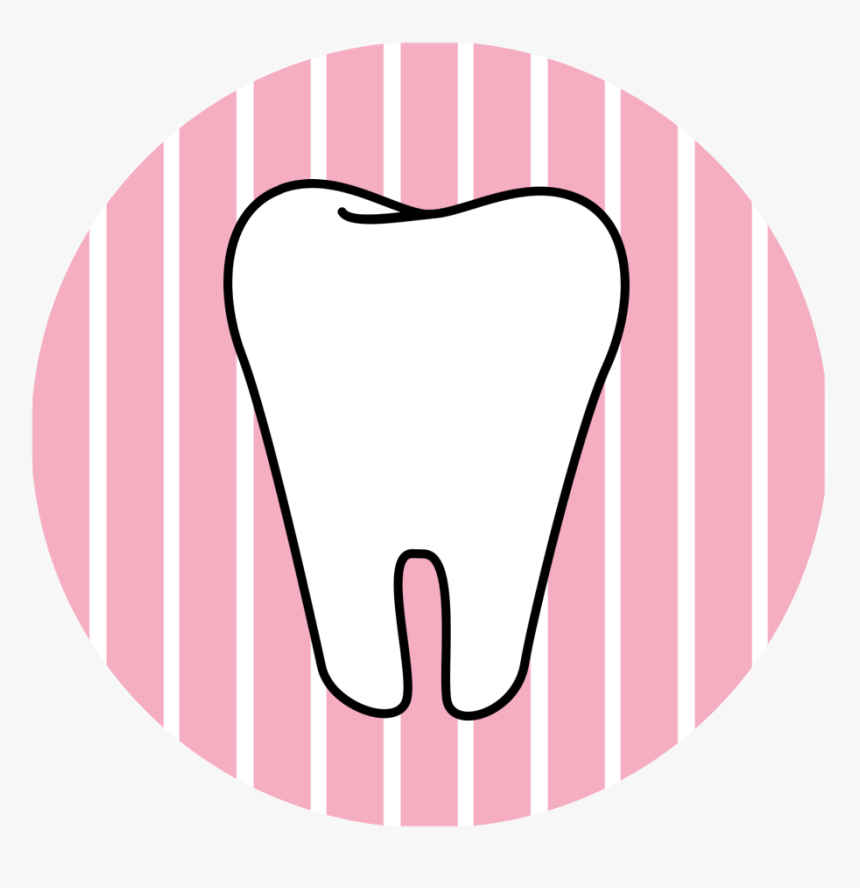 Tooth Crown Fairy Clipart Clipart Royalty Free Kırmızısı - Pink Tooth Clipart, HD Png Download