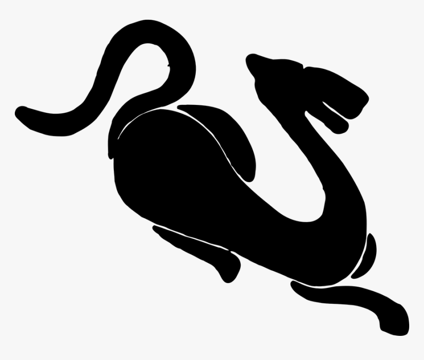 ציור שחור של טיגריס, HD Png Download