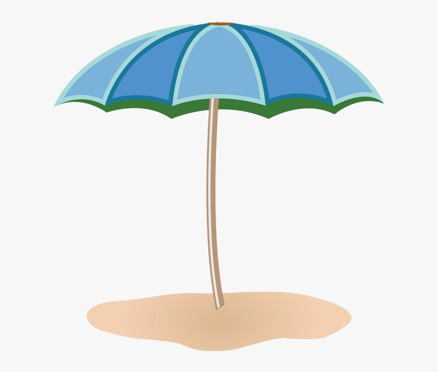 Summer Beach Umbrella Png Photo - Parasol Png Vector, Transparent Png