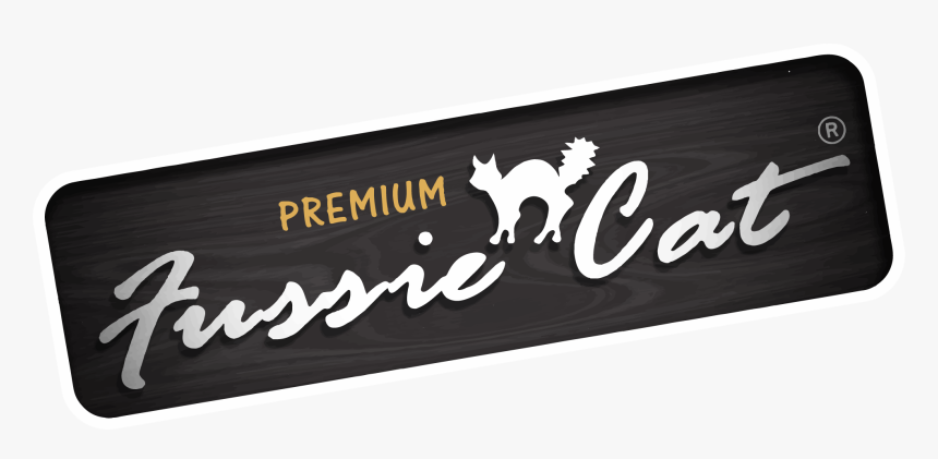 Fussie Cat Food Logo, HD Png Download