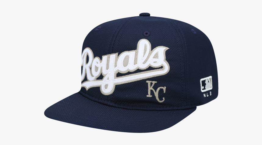 Kansas City Royals Classic Cursive Flat Visor - Baseball Cap, HD Png Download