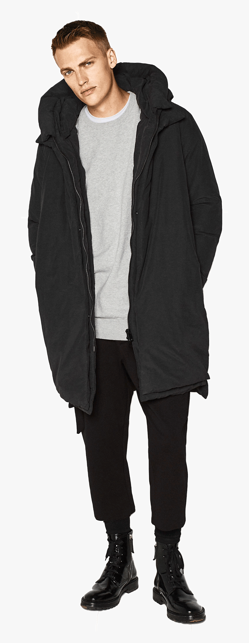 05 Oct - Parka Oversize Hombre, HD Png Download