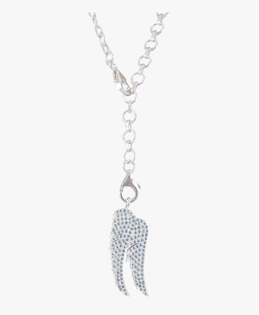 Pave Diamond Necklace 925 Silver Chain Necklace - Chain, HD Png Download
