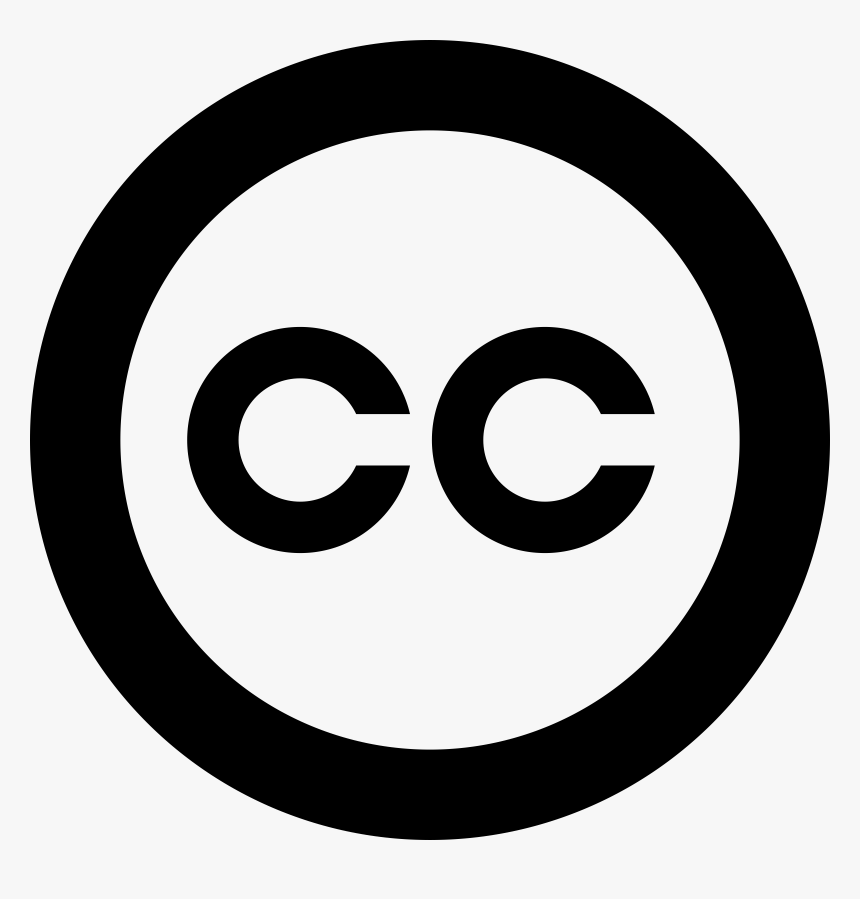 Creative Commons Logo Png Transparent - Creative Commons Logo, Png Download