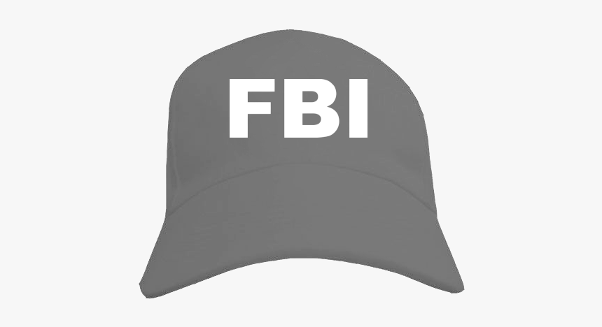 Fbi Cap Hat Png - Baseball Cap, Transparent Png