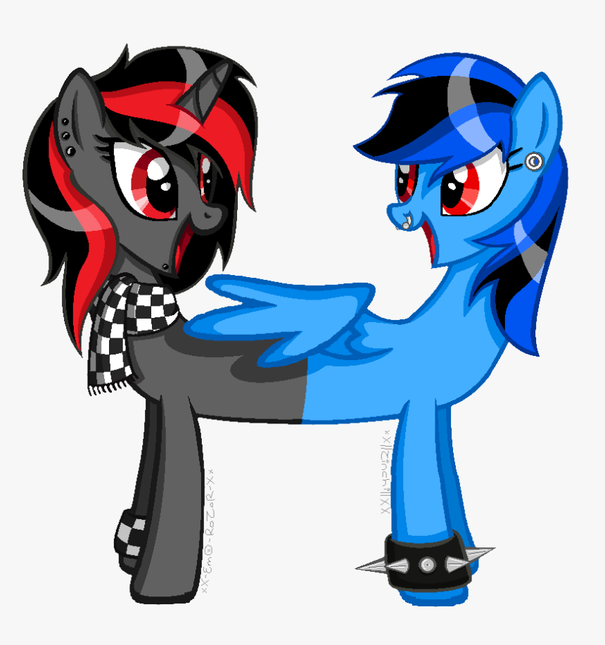 Razor Drawing Emo - Fusion Pony, HD Png Download