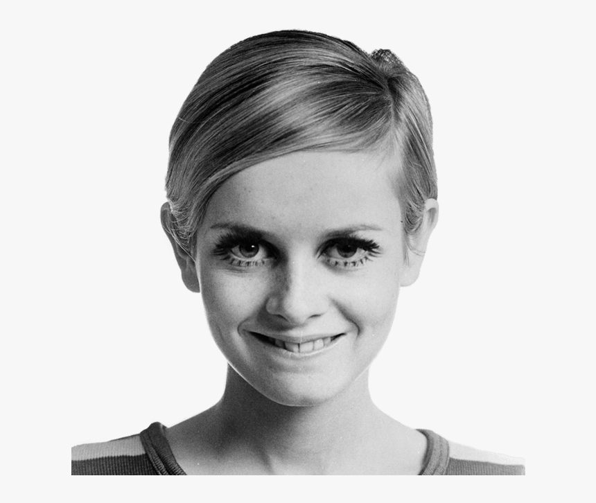 Twiggy - Iconic Women Short Hair, HD Png Download