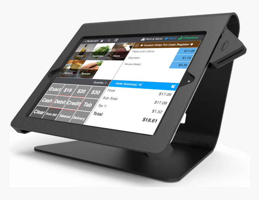 Ipad Mini Pos Stand, HD Png Download