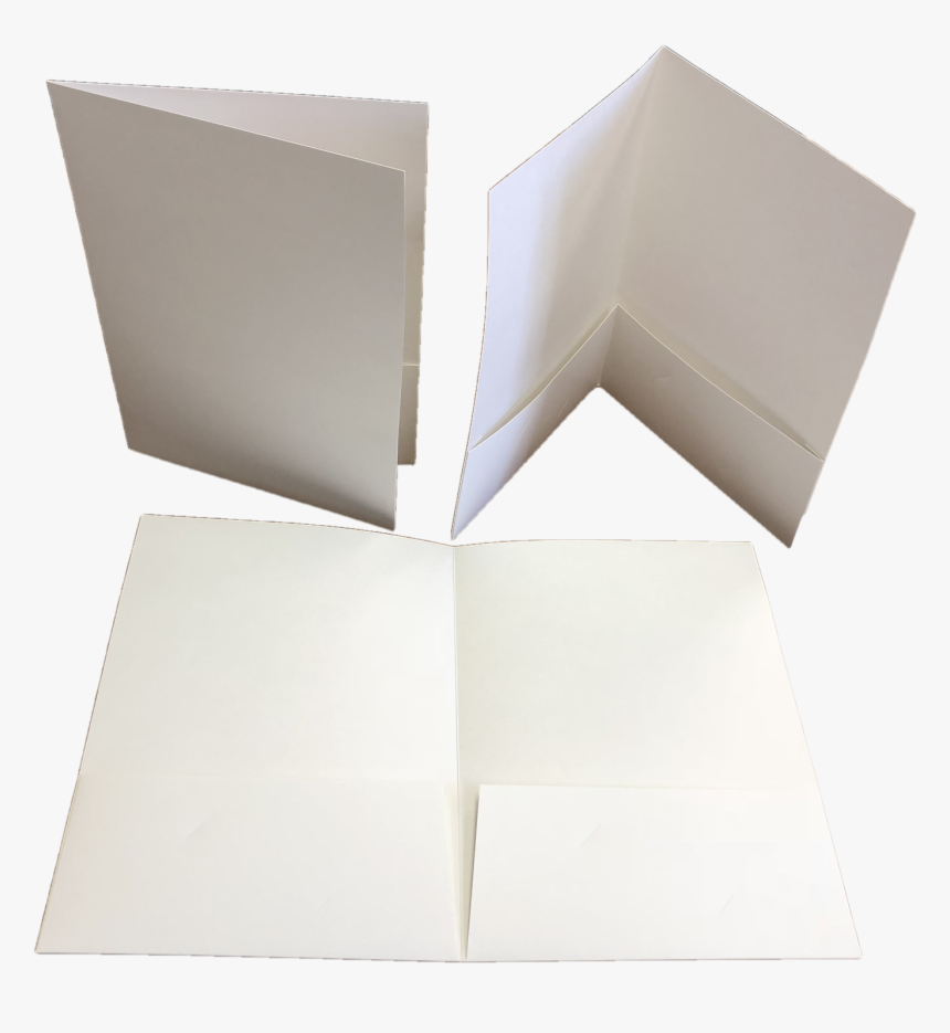 9×12 12pt C1s Blank/white Presentation Folders , Png - Paper, Transparent Png