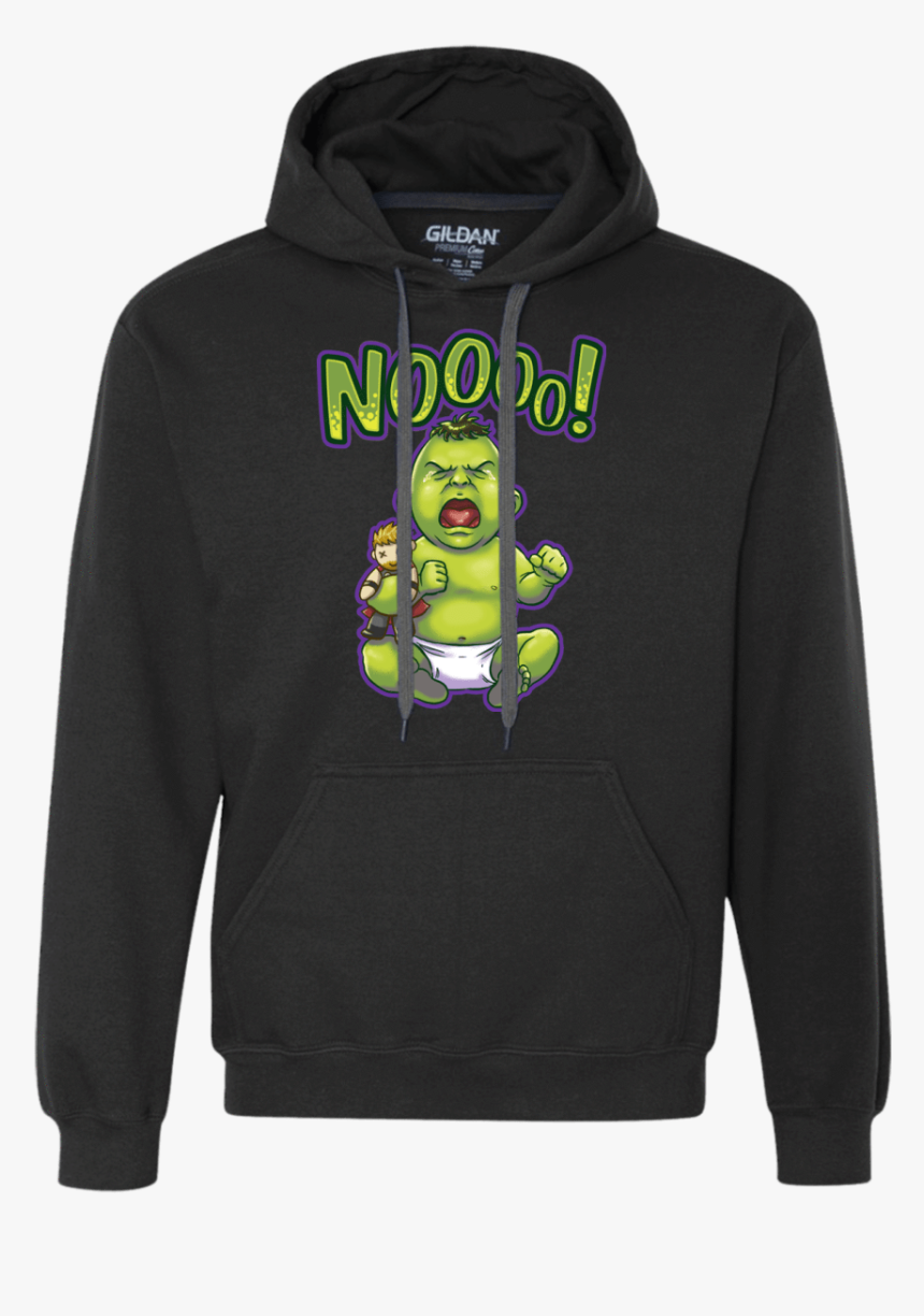 Green Crybaby Premium Fleece Hoodie - Hustle Hoodie, HD Png Download