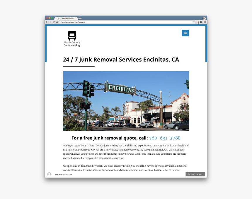 Thumb Image - Encinitas Town, HD Png Download