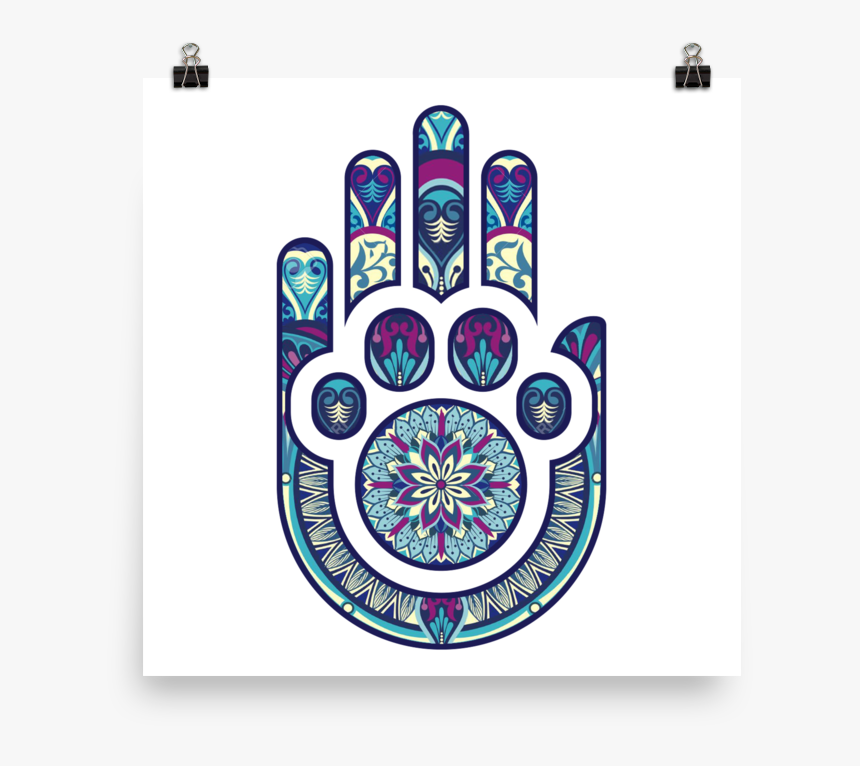 High 9 Hamsa - Circle, HD Png Download