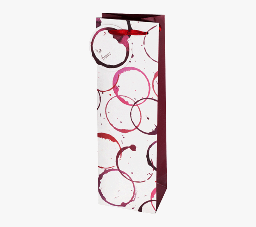 Gift Bag Wine Stain - Illustration, HD Png Download