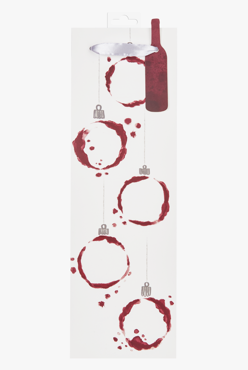 Wine Stain Ornament Single-bottle Wine Bag By Cakewalk - Illustration, HD Png Download