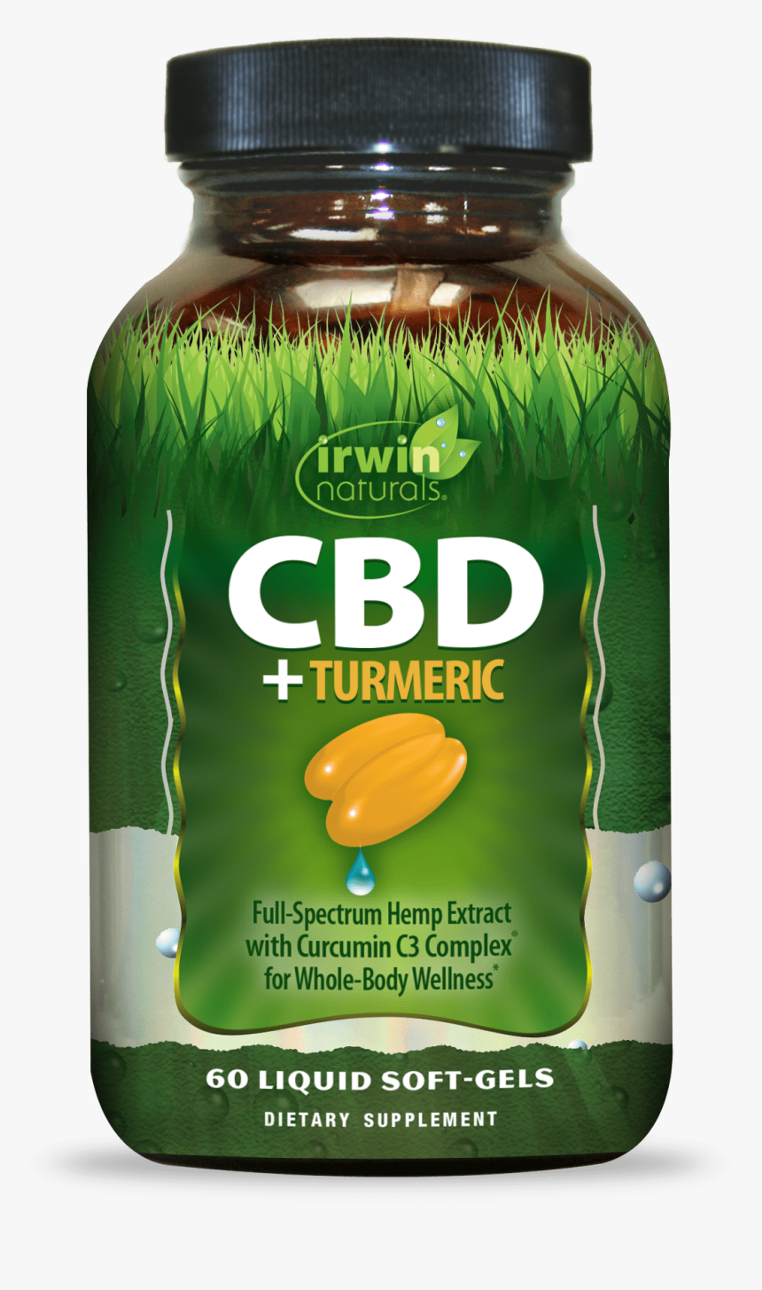 Irwin Naturals Cbd Turmeric, HD Png Download