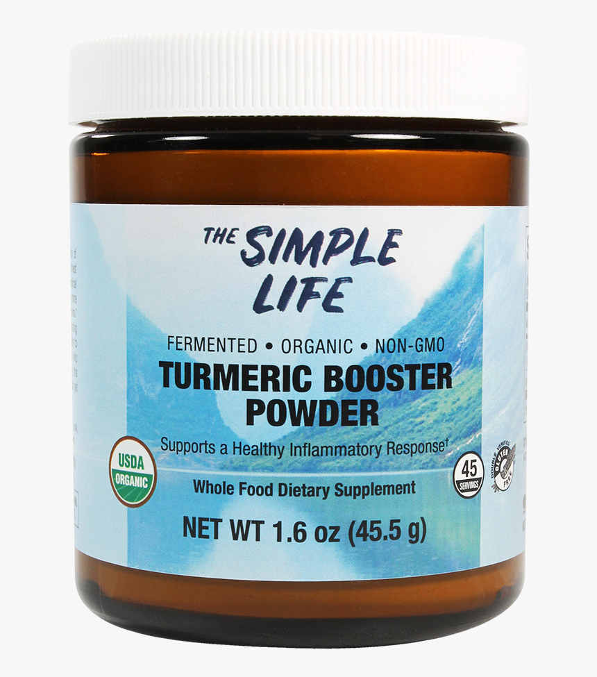 Organic Fermented Turmeric Powder - Leather, HD Png Download