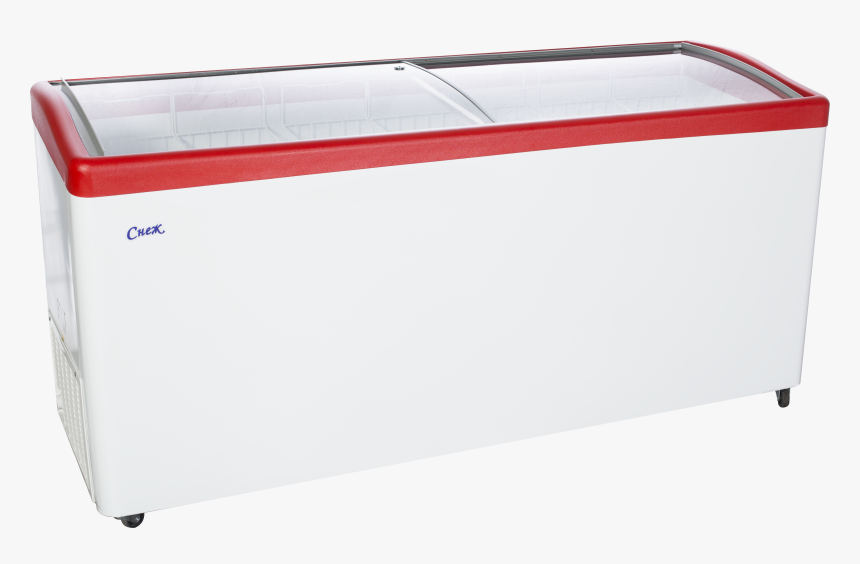 Freezer Chest With Curved Glass Mlg-700 - Box, HD Png Download