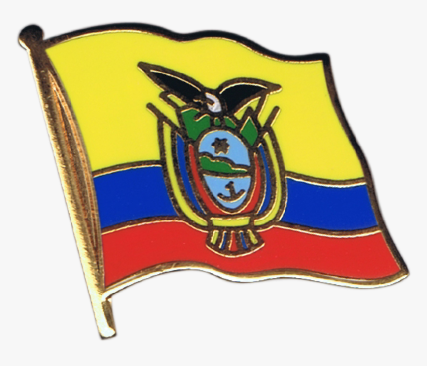 Spilla Bandiera Ecuador - Indian Flag Badge Png, Transparent Png