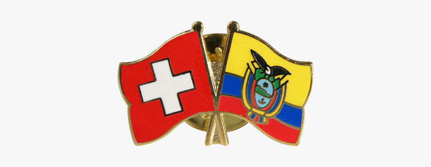 Ecuador Friendship Flag Pin, Badge - Crest, HD Png Download