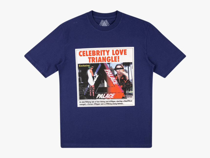 Palace Love Triangle Shirt, HD Png Download