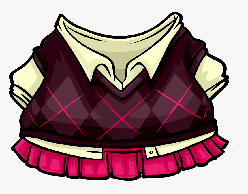 Club Penguin Rewritten Wiki - Cartoon Character With Green Sweater Vest, HD Png Download