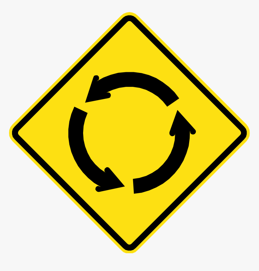 Indonesia New Road Sign 4b3 - Vicious Circle Sign, HD Png Download