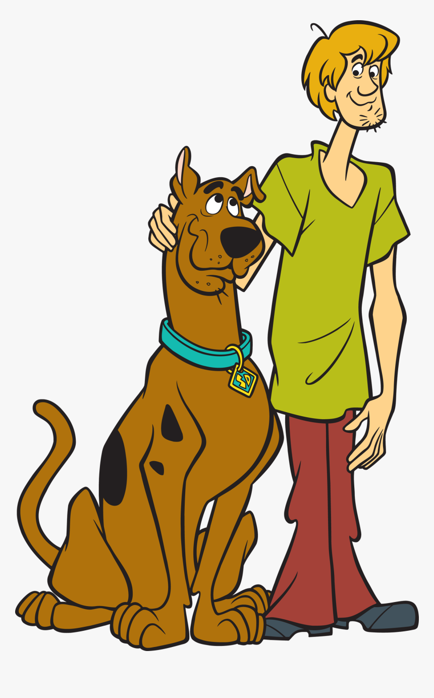 Shaggy Dog Clipart Clip Transparent Library A Scooby - Shaggy Rogers And Scooby, HD Png Download