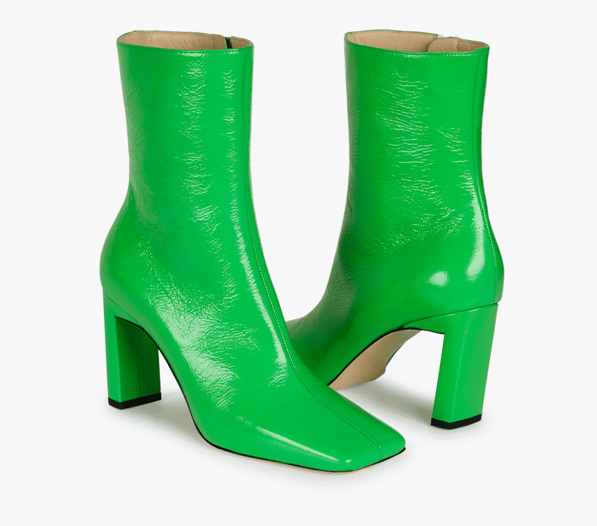 Wandler Isa Boot Shiny Apple - Cipele Sa Kockastim Vrhom, HD Png Download